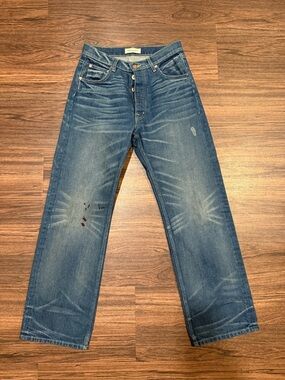 Bare Knuckles Arthur Straight Leg Jeans. Size 30.